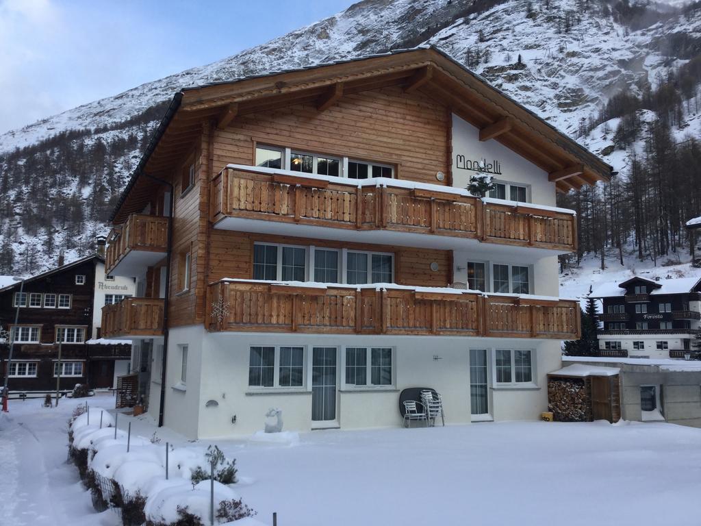 Апартаменты Haus Mondelli Саас-Альмагель Экстерьер фото